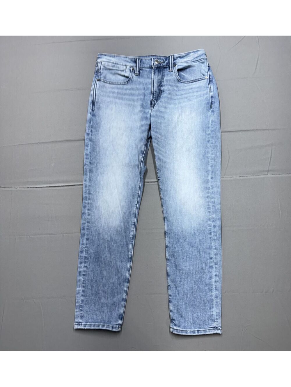 American Eagle Mens Airflex+ Temp Tech Denim Jeans 31x30 Light Wash Slim